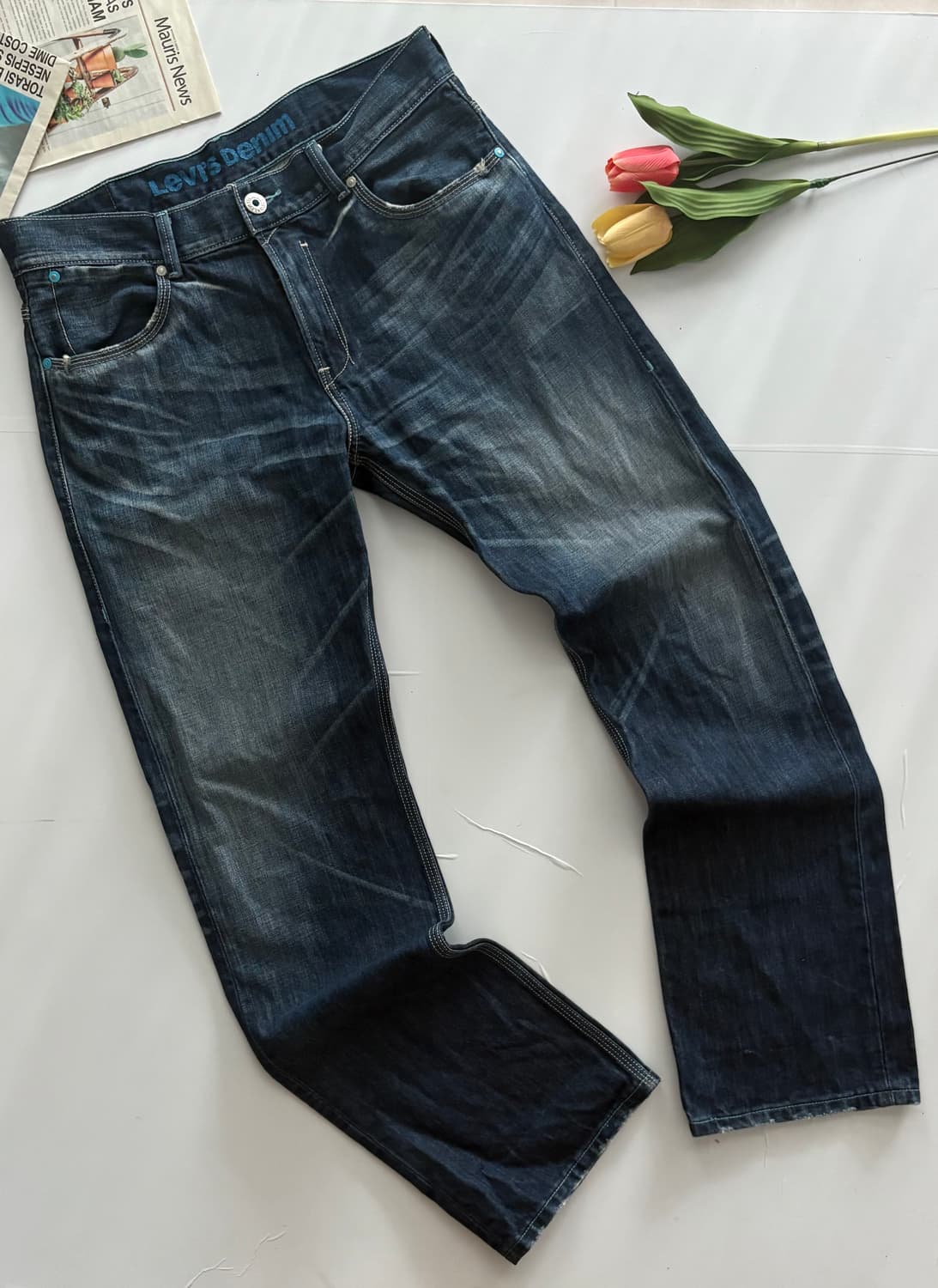 Levis 리바이스 523 데미지 워싱 진 상품이미지2