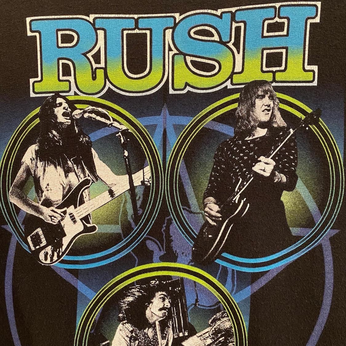 레어 00s USA G 러쉬 RUSH 락티셔츠 상품이미지8