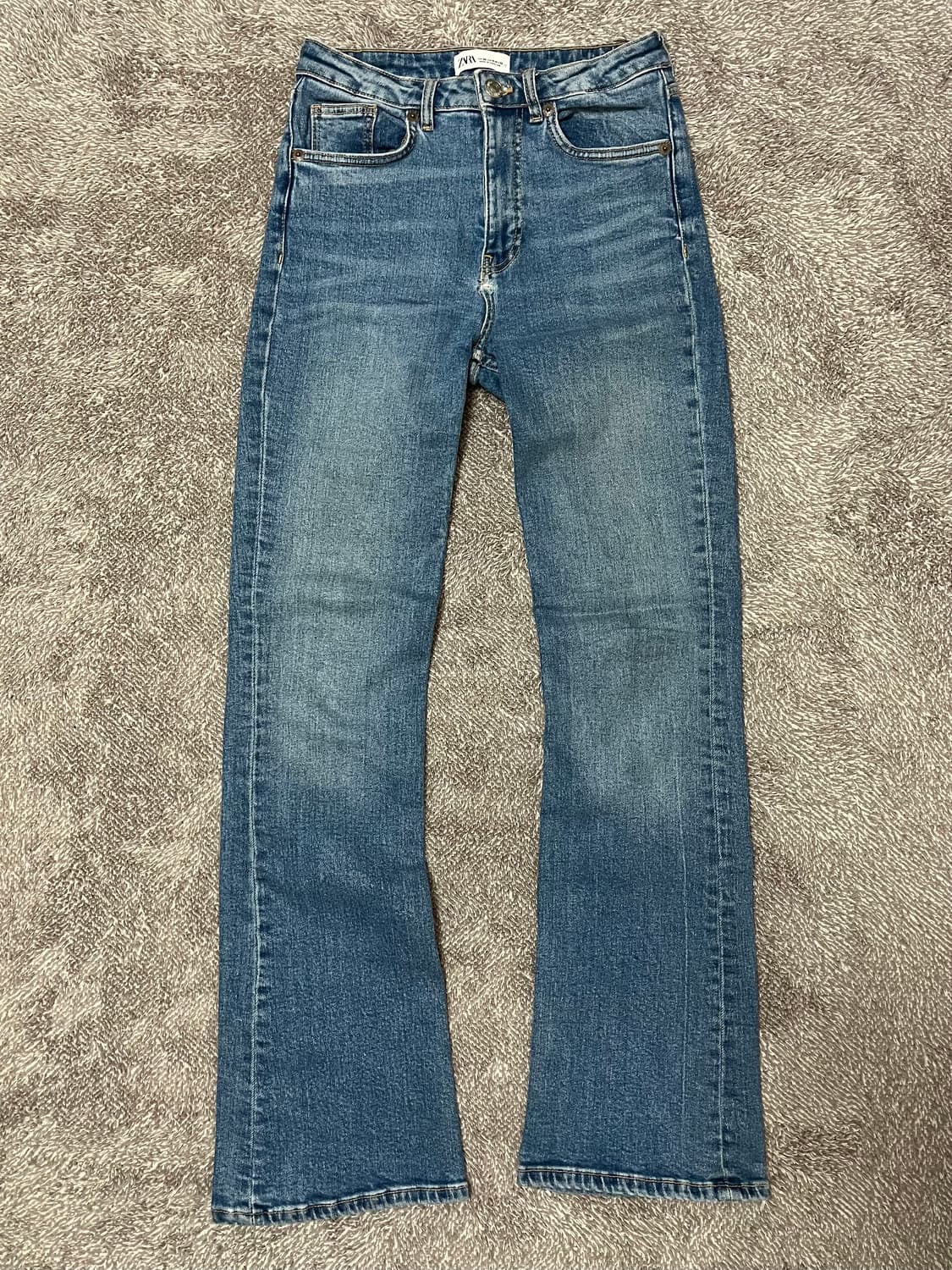 자라 중청 부츠컷 데님팬츠  상품이미지2