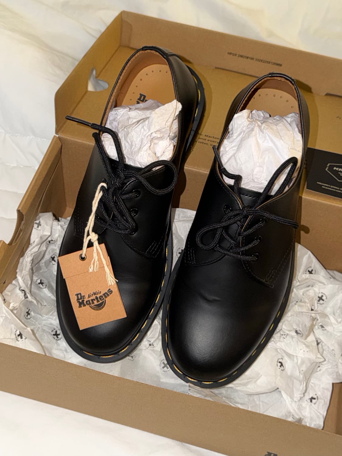 닥터마틴 1461 3홀 스무스 블랙 270 상품이미지1