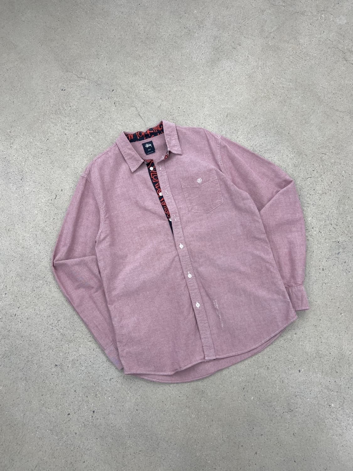 스투시 레터링 밴드 포켓 셔츠 상품이미지3