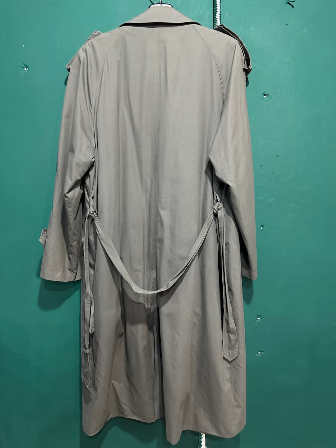 런던포그 더블트렌치코트 그레이 105 상품이미지3