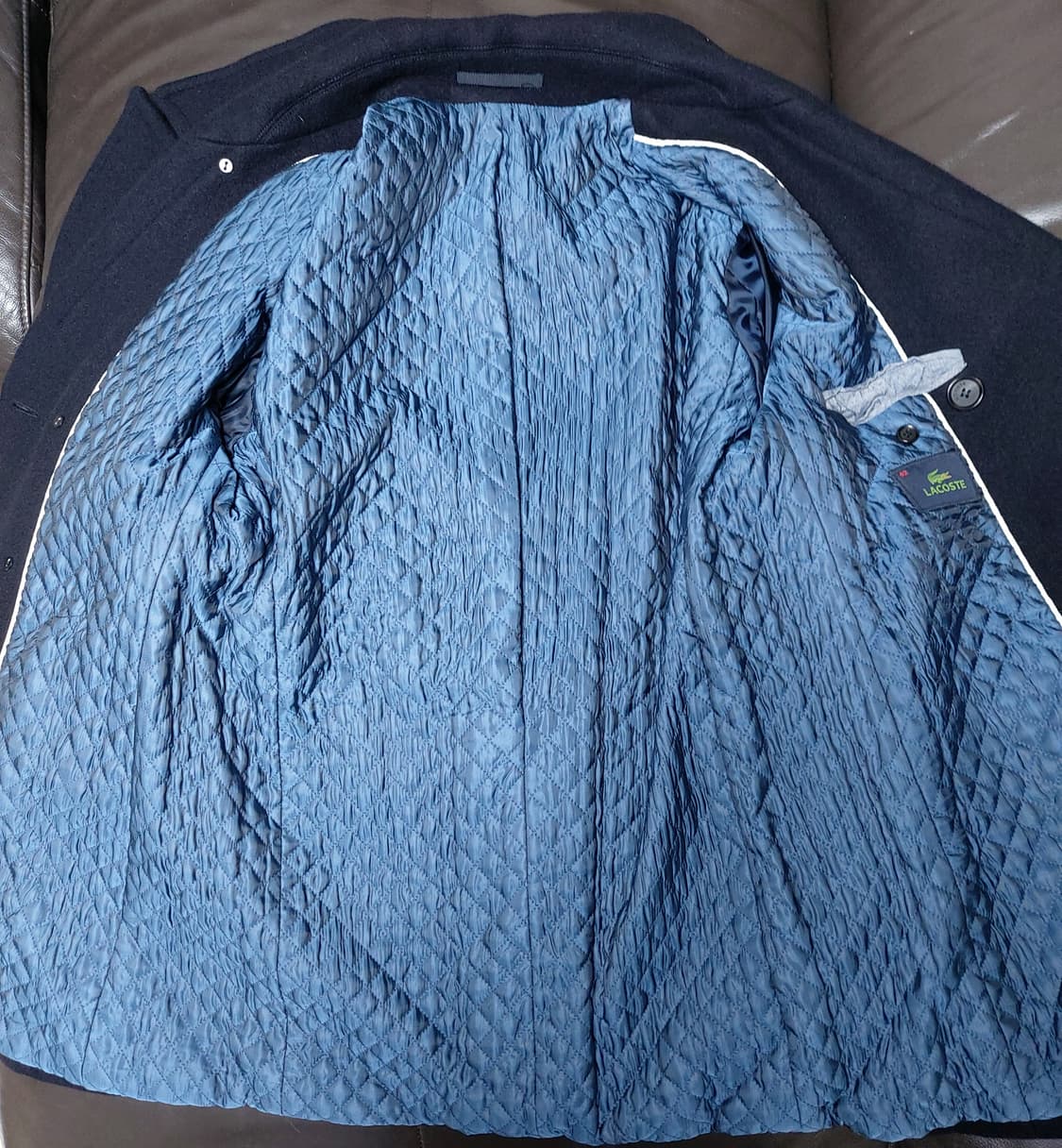 라코스테 남성 더블 피코트(52사이즈)슬림핏

 상품이미지5