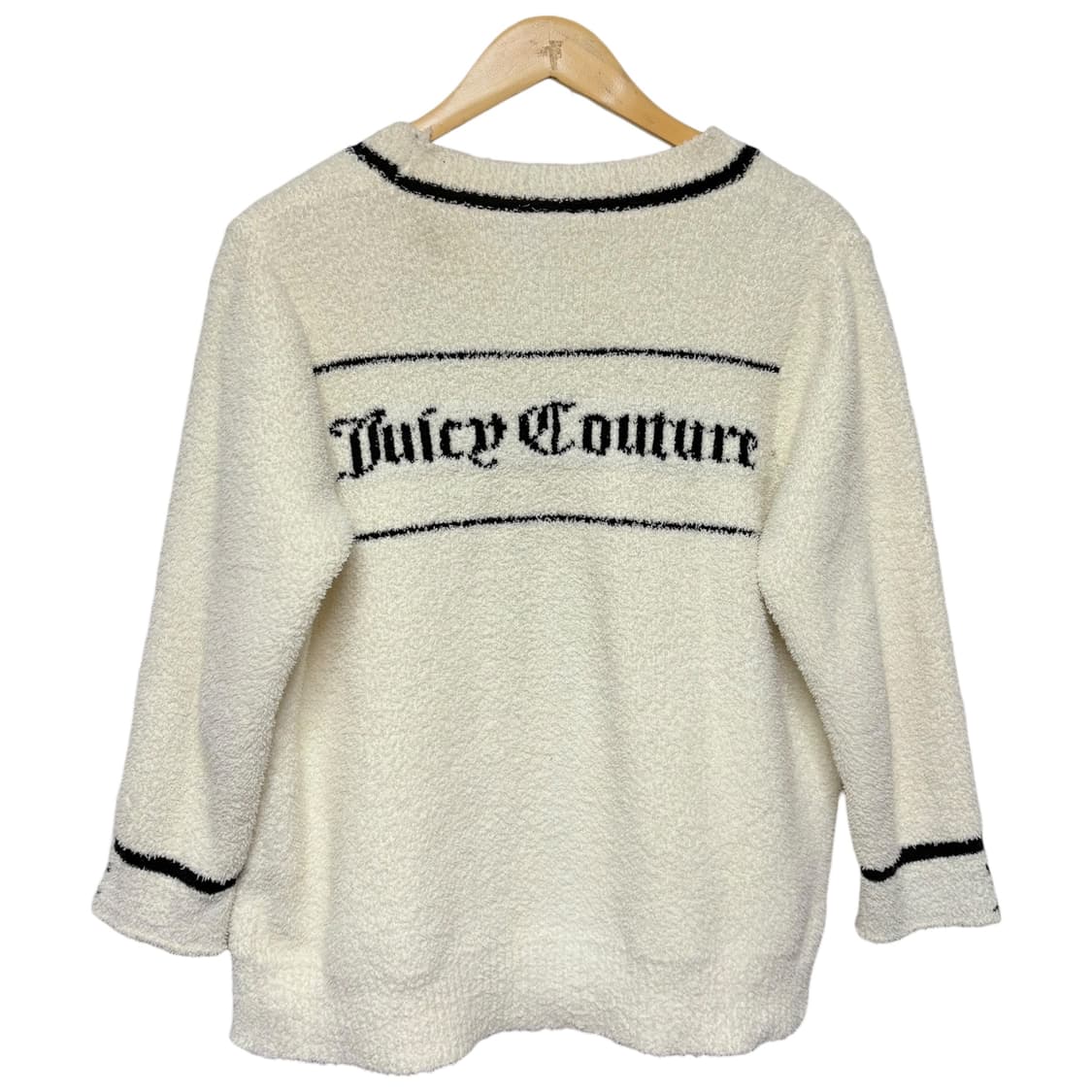 3777 쥬시꾸뛰르 테리 빅로고 가디건 상품이미지2