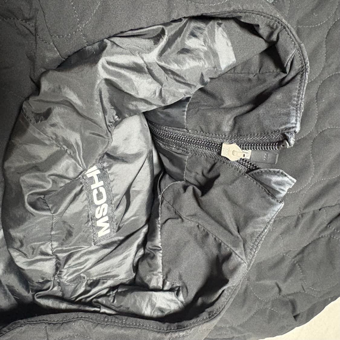 미스치프 롬버스 퀄티드 패딩 블랙M 상품이미지5