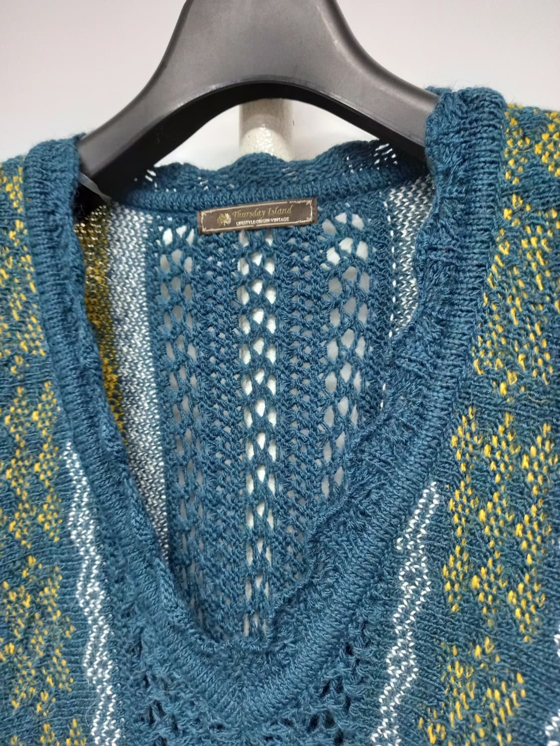 써스데이아일랜드 춘추동 니트 베스트 55.66 상품이미지6