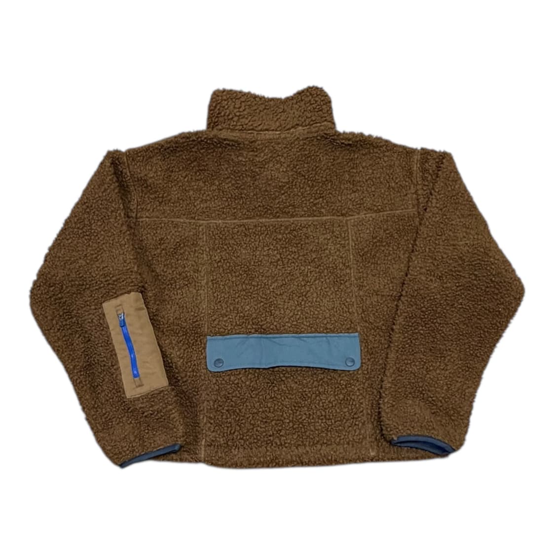 (w)푸마 초코브라운 크롭 쉐르파 뽀글이 자켓 상품이미지2