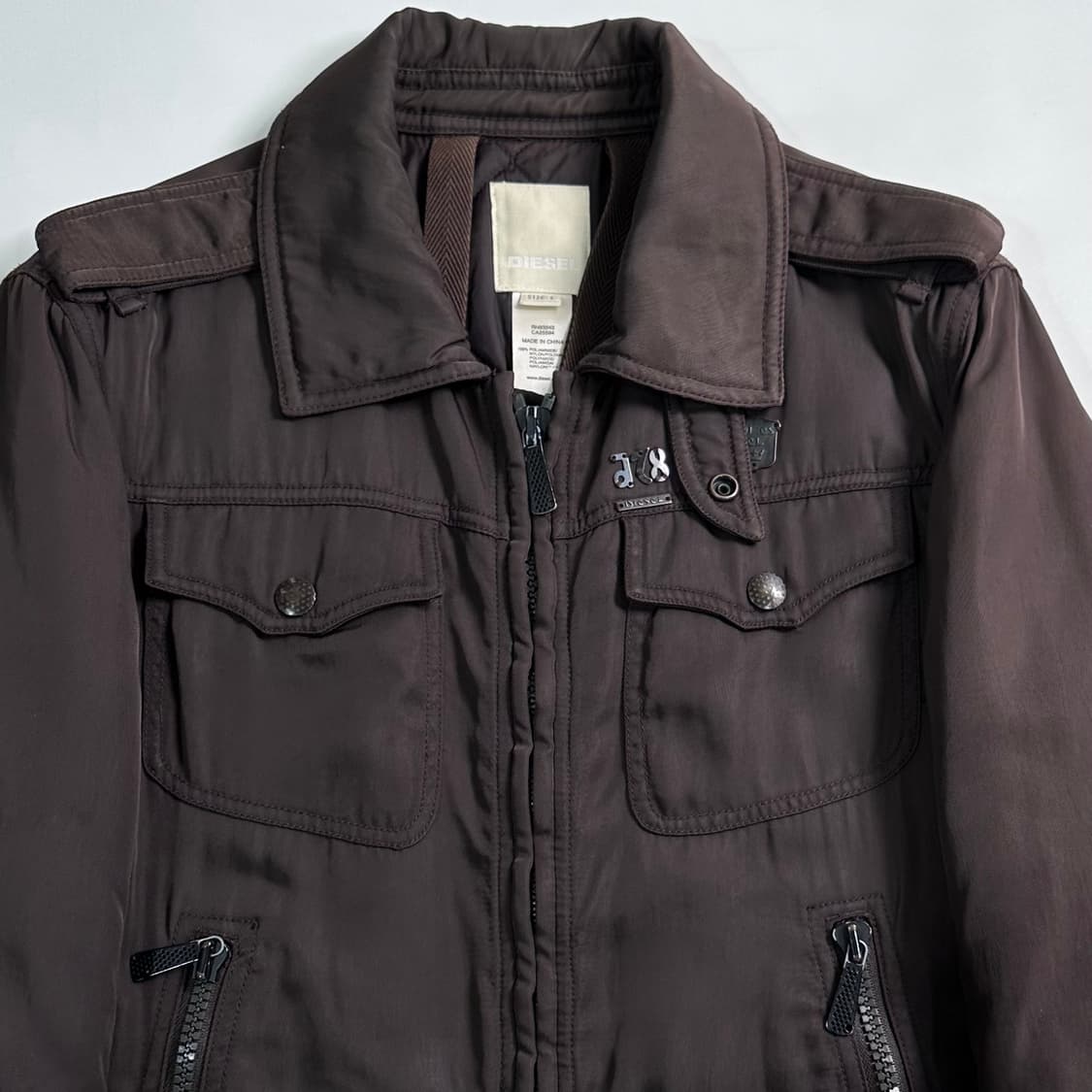 디젤 브라운 봄버 자켓  상품이미지2