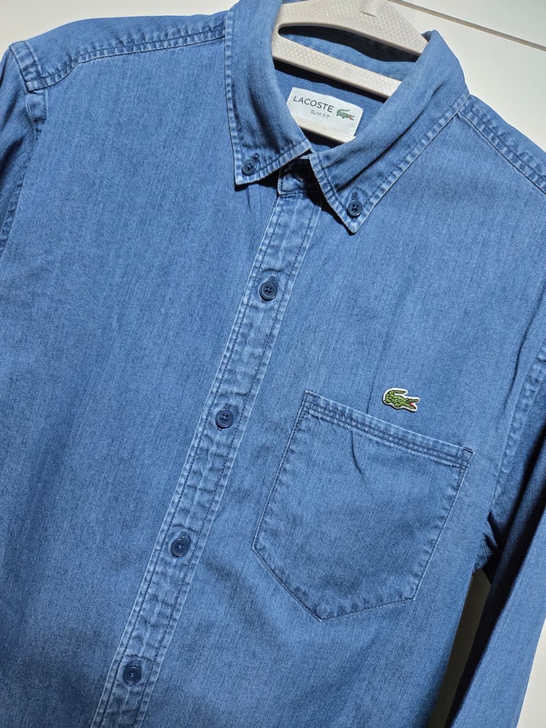 라코스테 데님 셔츠 남방 상품이미지2