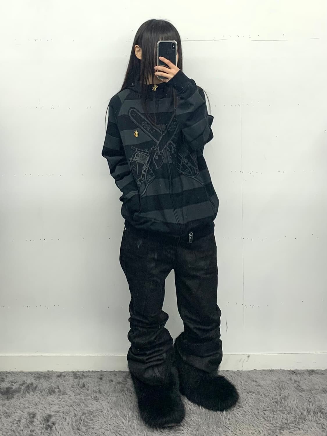 LRG 스트라이프 후드집업 상품이미지1