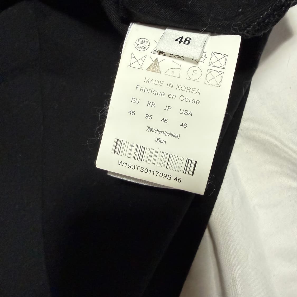 [46] 우영미 블랙 롱슬리브 상품이미지6