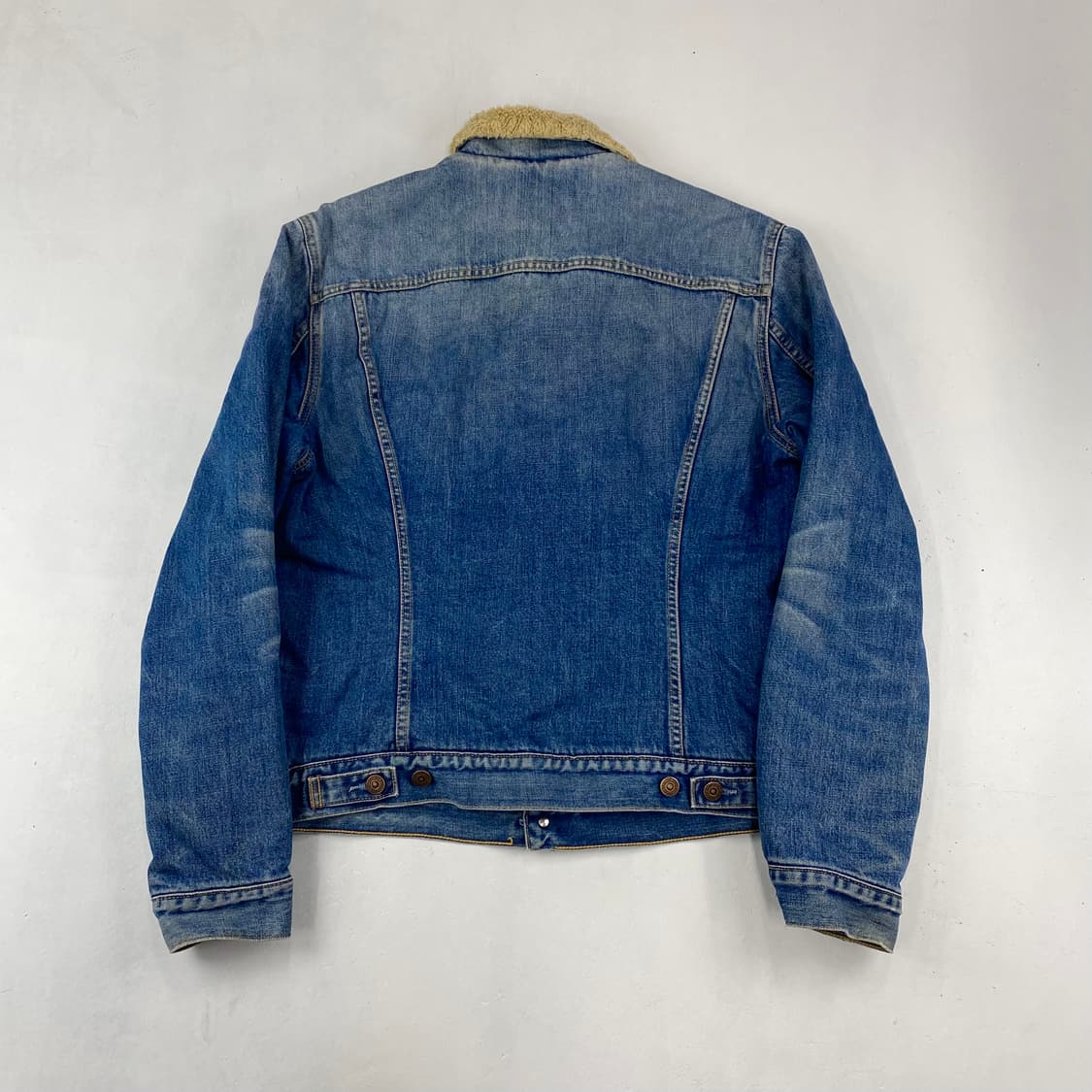 리바이스 00s 레드 탭 양털 데님 트러커 자켓 (105) 상품이미지2