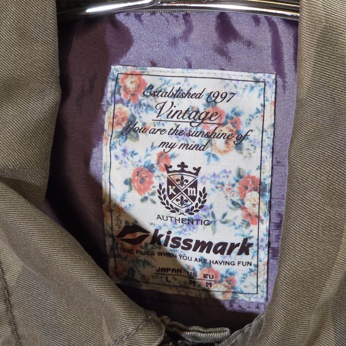 JPN KISSMARK 밀리터리 카모 필드자켓 상품이미지9