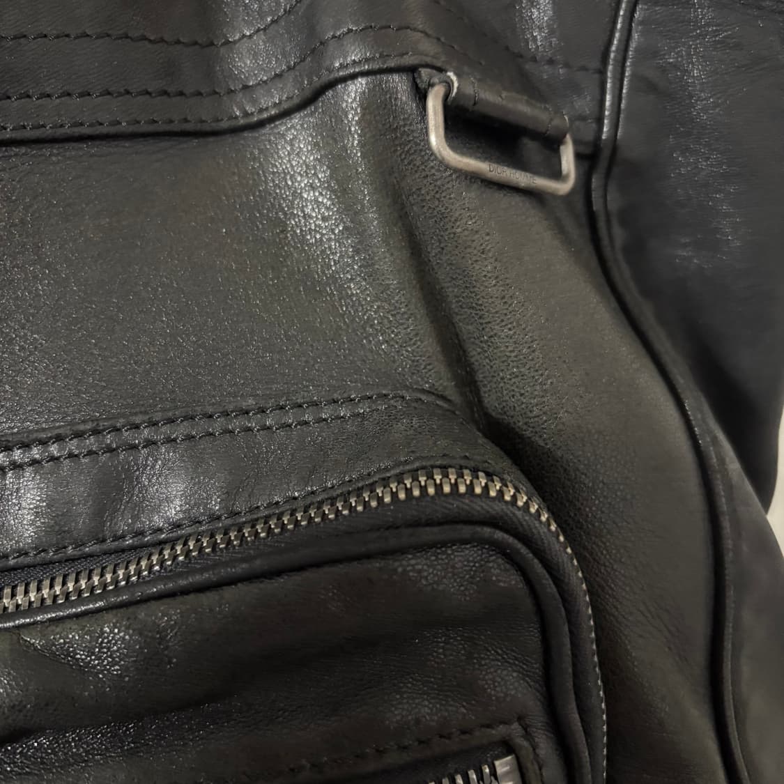 디올옴므 에디슬리먼 레더 토트백 상품이미지5