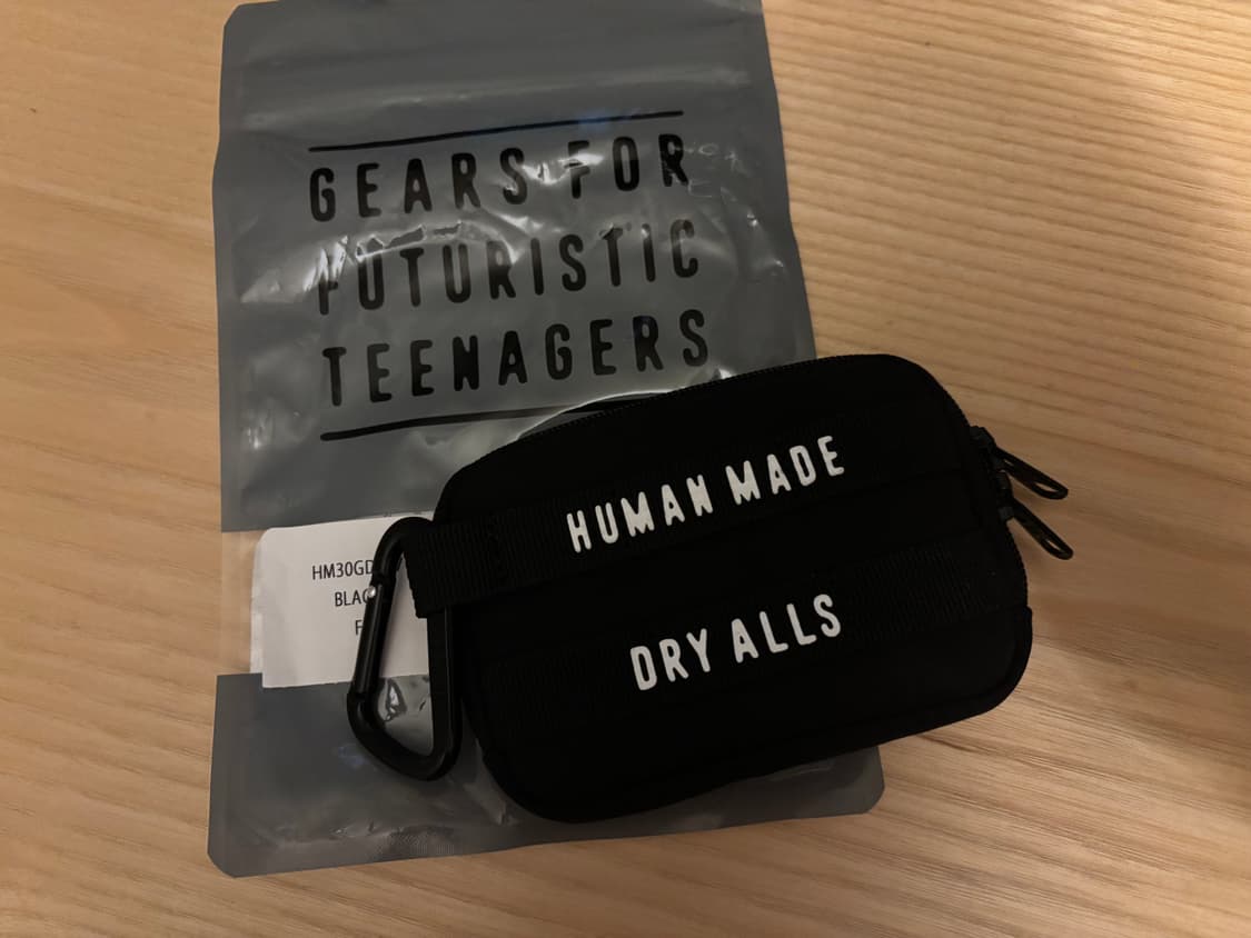 휴먼메이드 카드지갑 블랙 상품이미지1