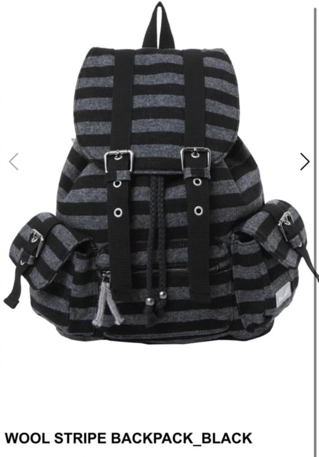 파히섬 탠스댄스 스트라이프 백팩 상품이미지1