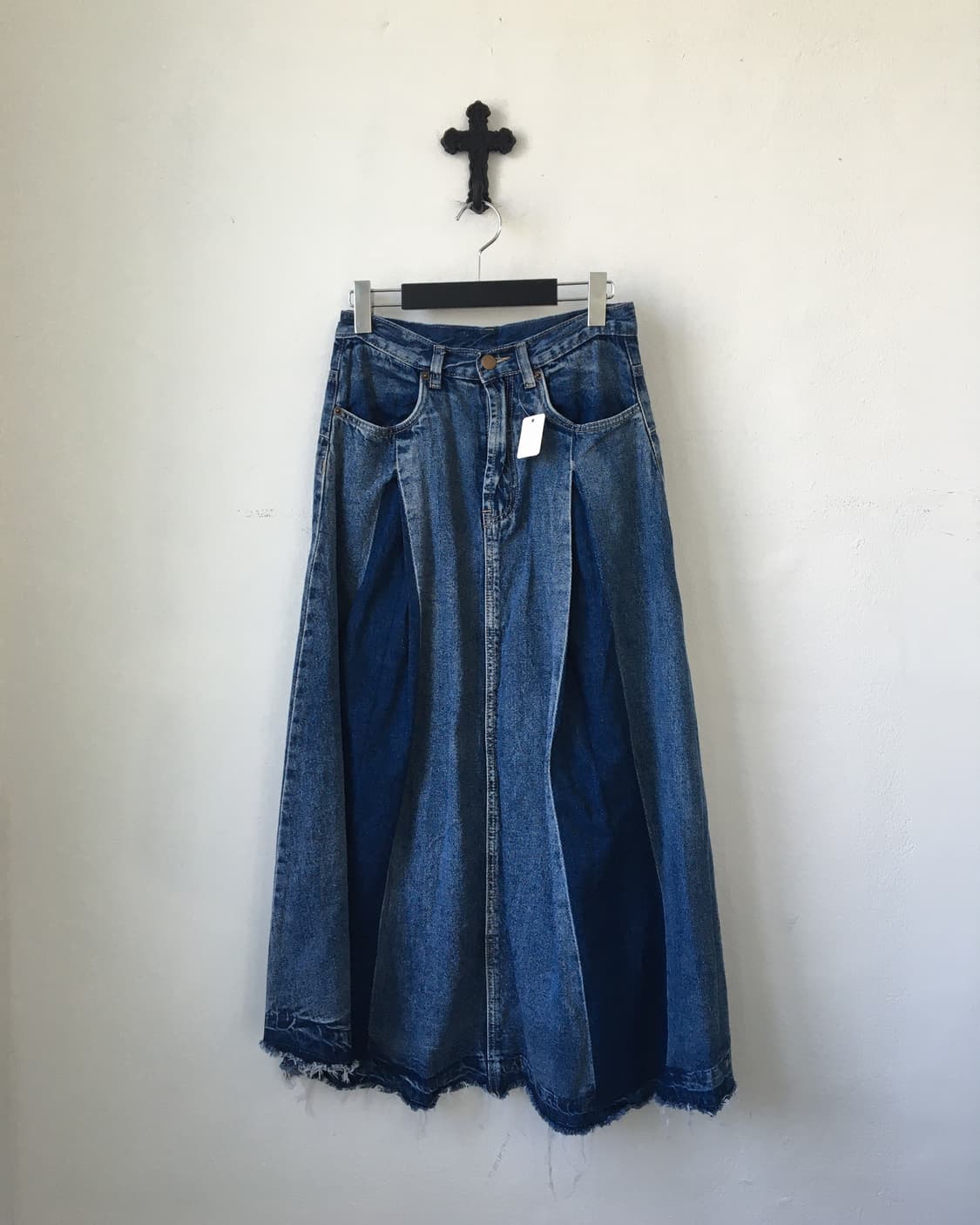 Denim long skirt 상품이미지1