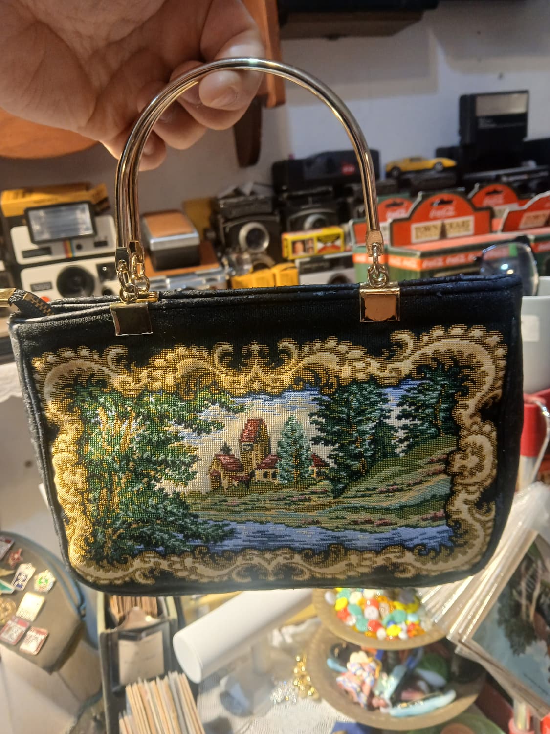 빈티지 타피스트리 가방 상품이미지1