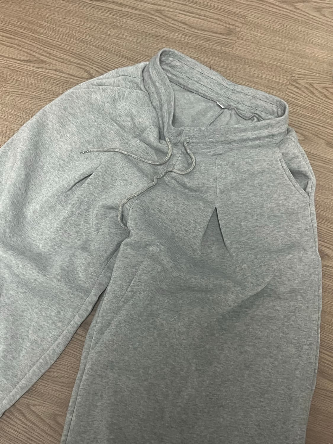 [새상품] 기모 오버핏 와이드 벌룬 팬츠 트레이닝 바지 상품이미지3