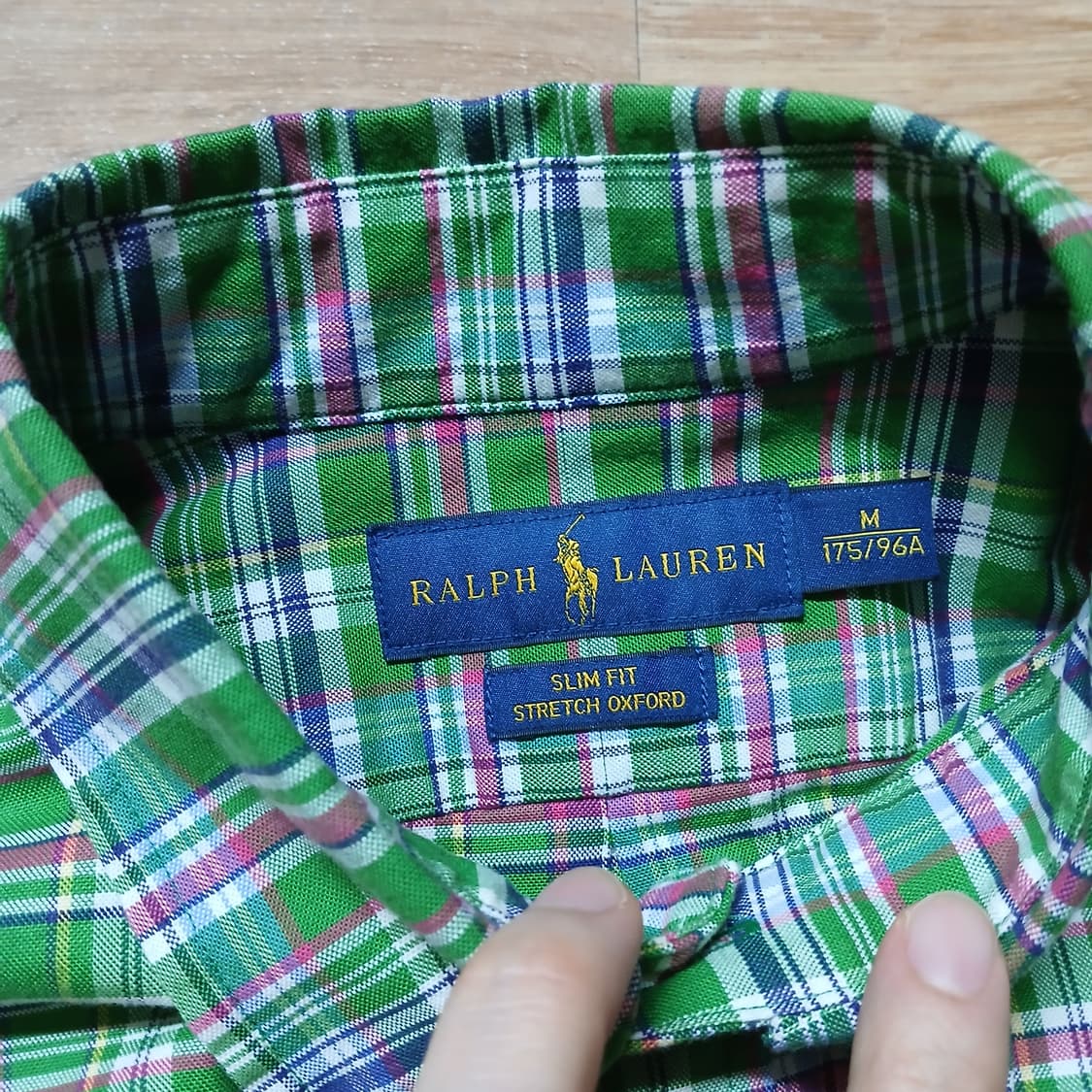 polo 폴로 랄프로렌 체크 셔츠 남방 95 m 상품이미지8