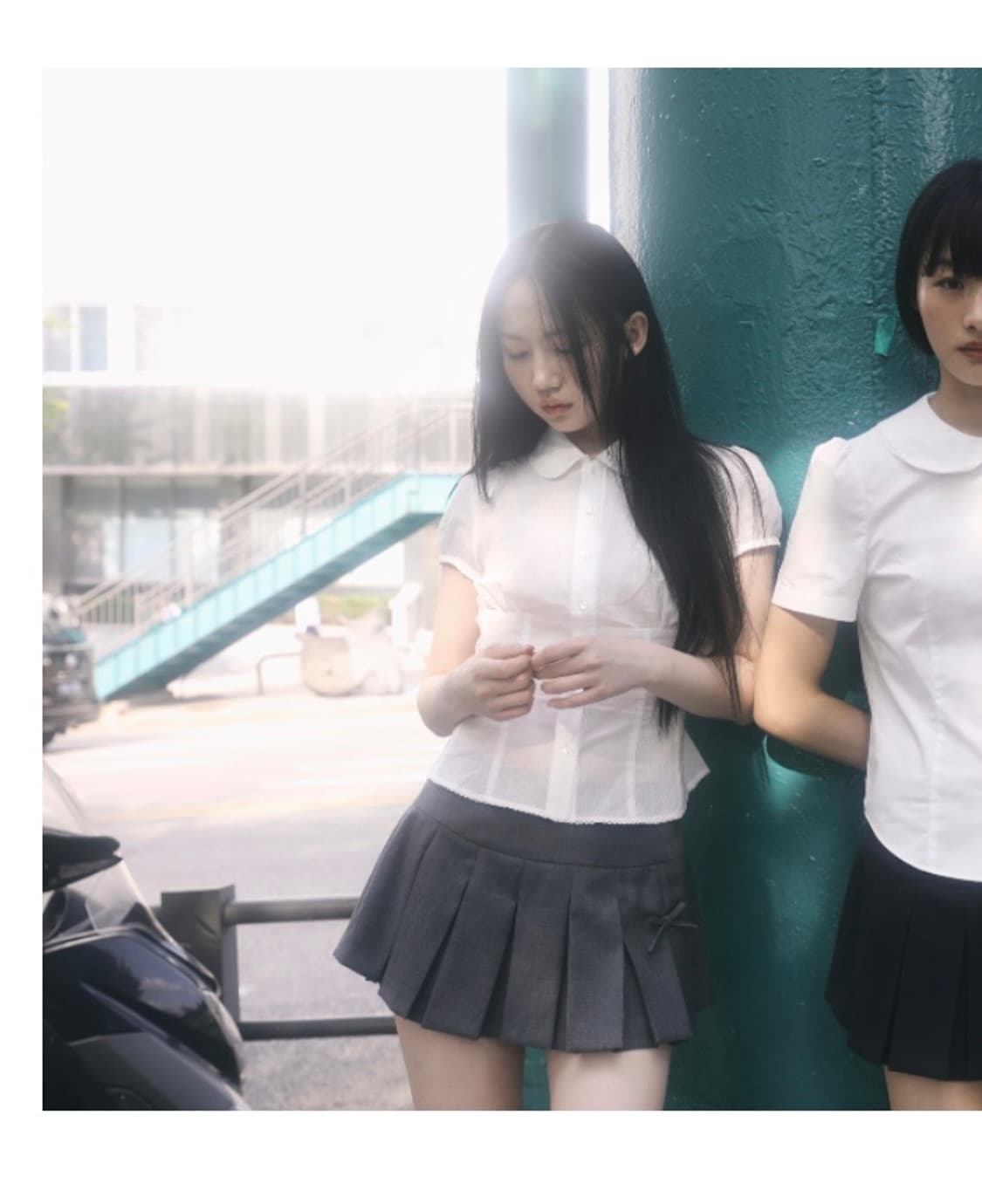 페르트 레나 블라우스 화이트 M 상품이미지1