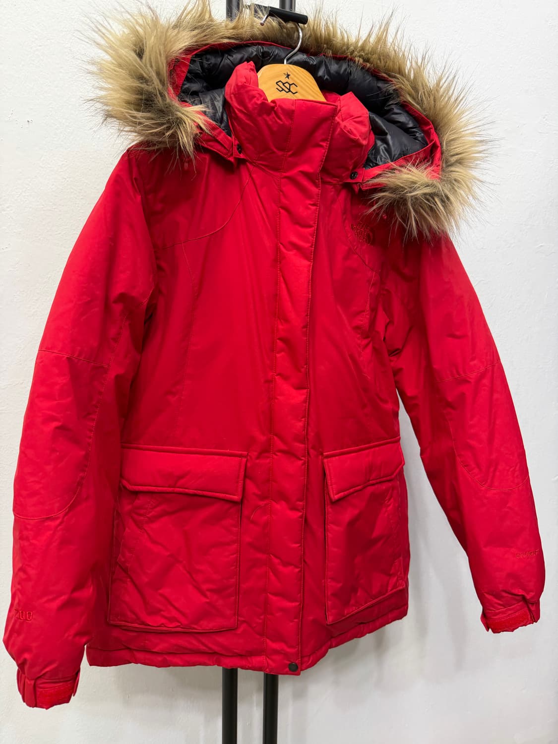 정품) 노스페이스 여성 700필 구스패딩 90 상품이미지2