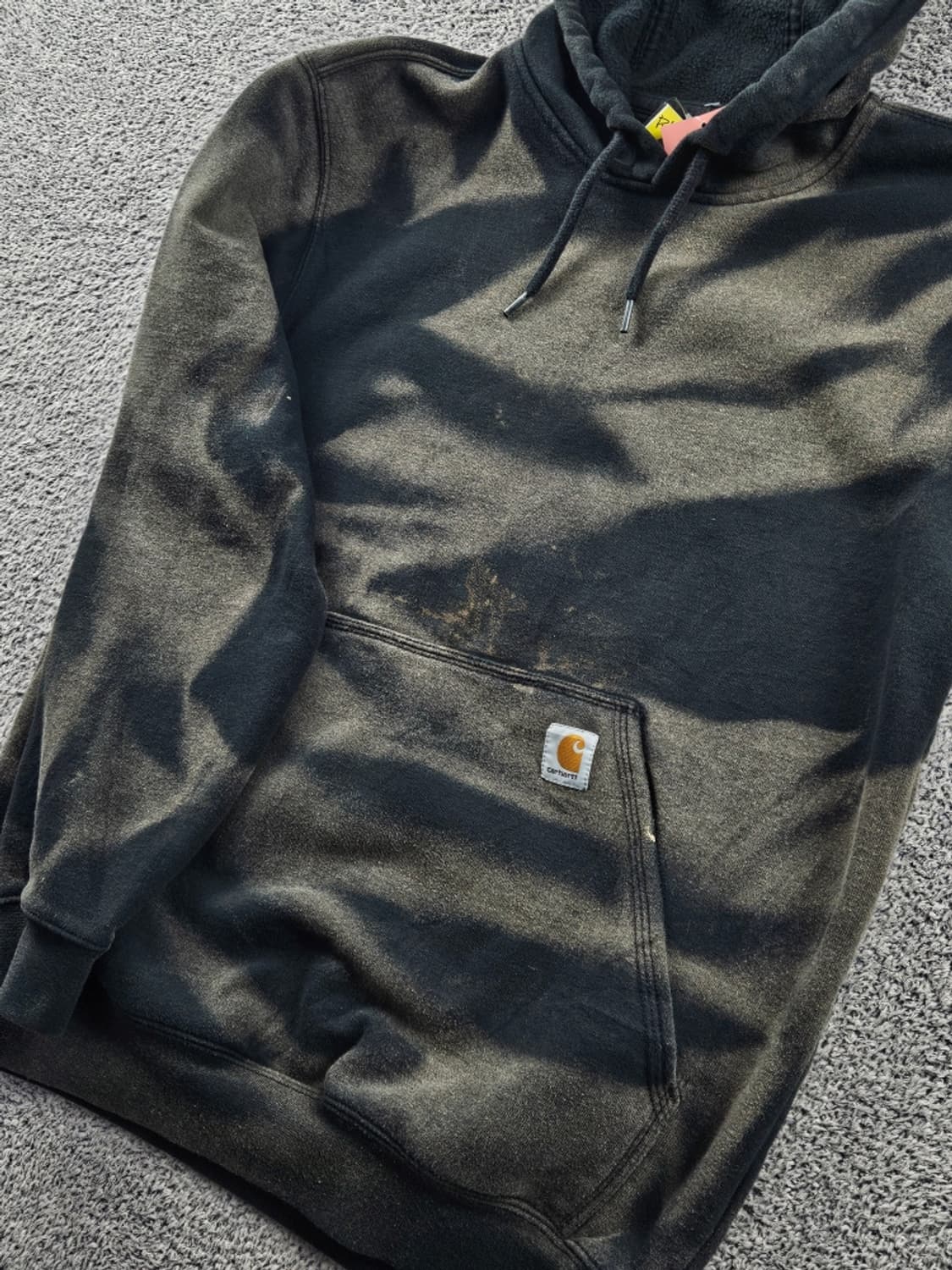 칼하트 다잉 워시드 커스텀 후드 티셔츠 ( M ) / 10689 상품이미지6
