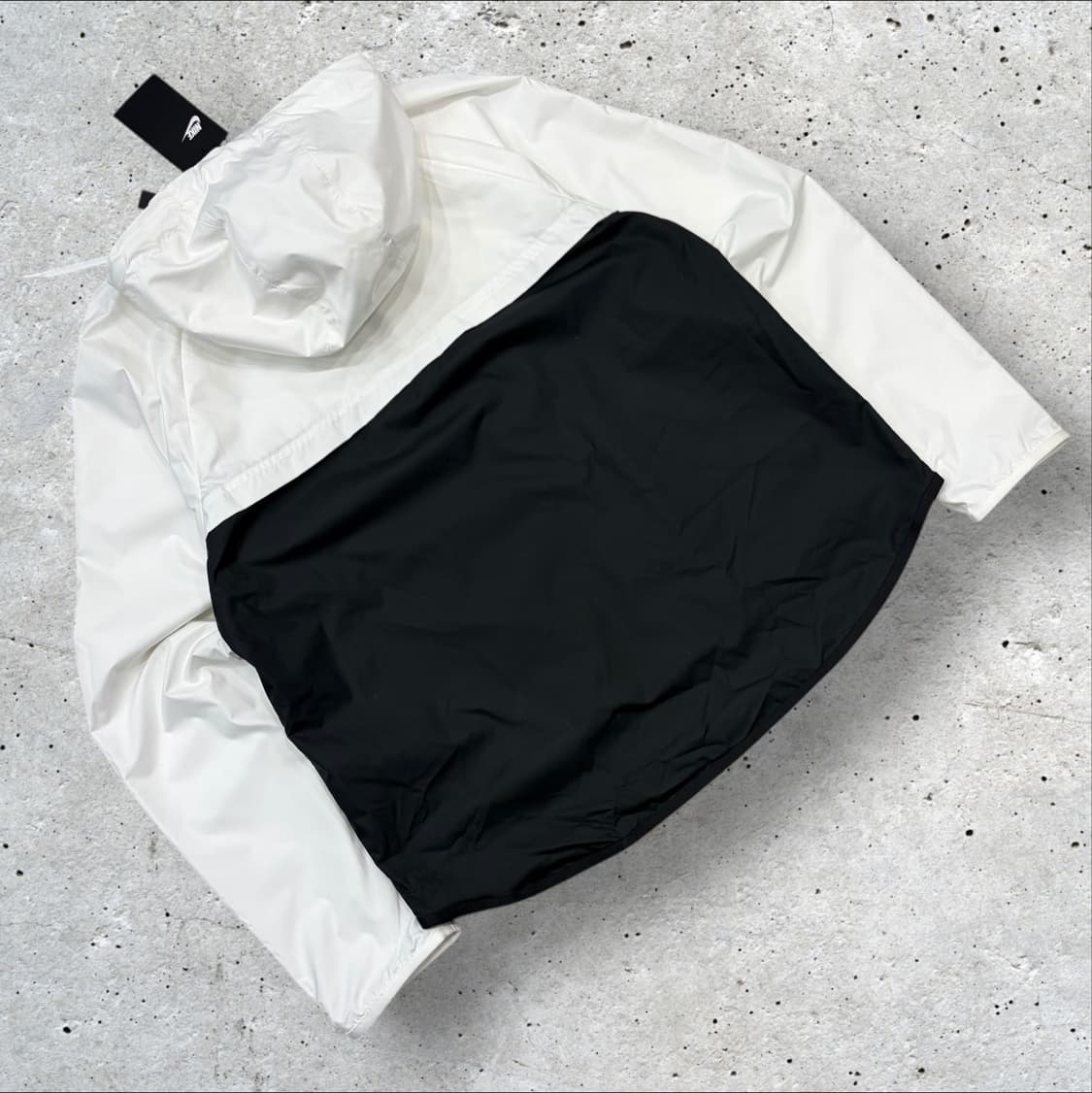 [S] 나이키 NSW 윈드러너 바람막이 화이트/블랙 후드집업 C178 상품이미지2