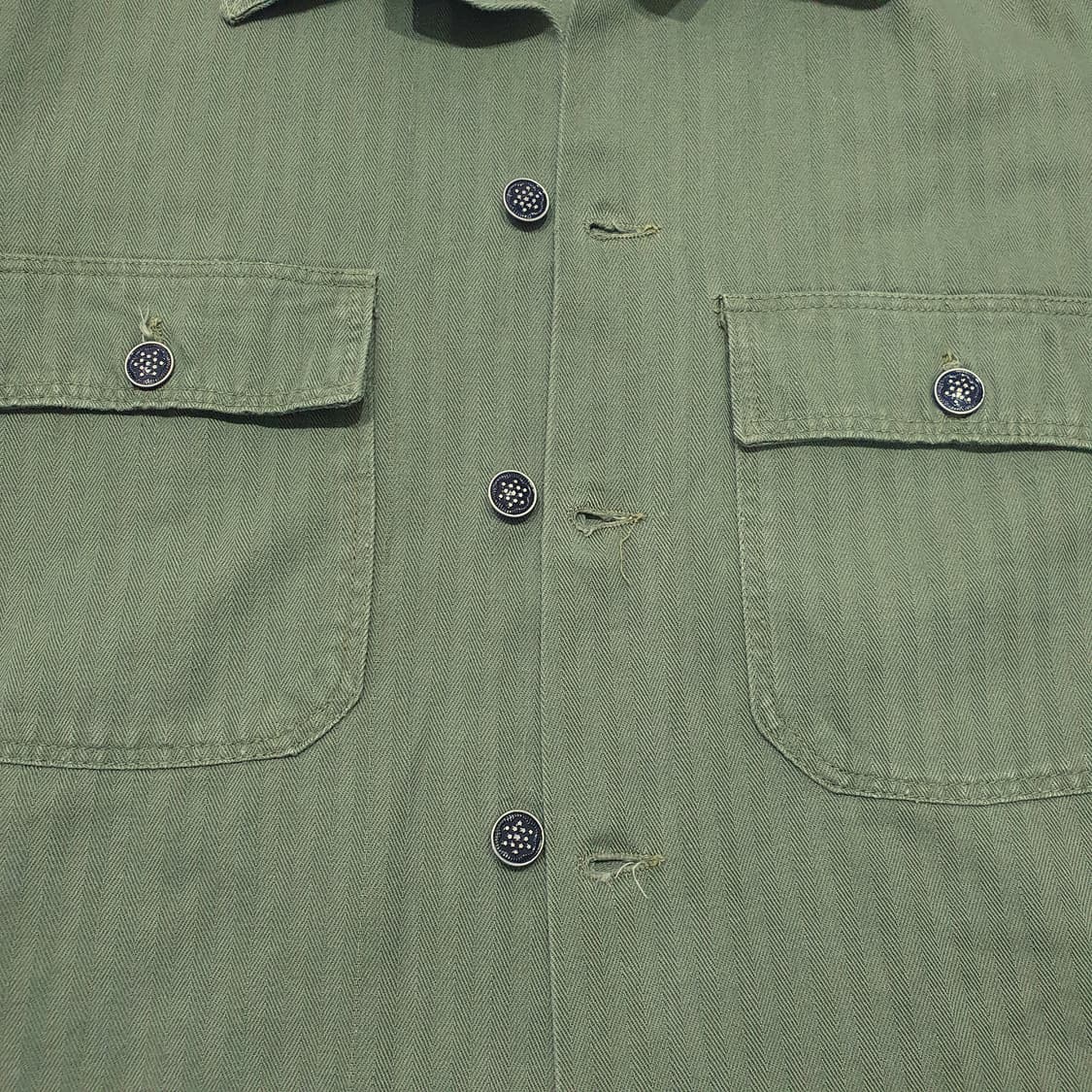 미군 m47 hbt 13스타 자켓 (100~105) 40s 빈티지 상품이미지5