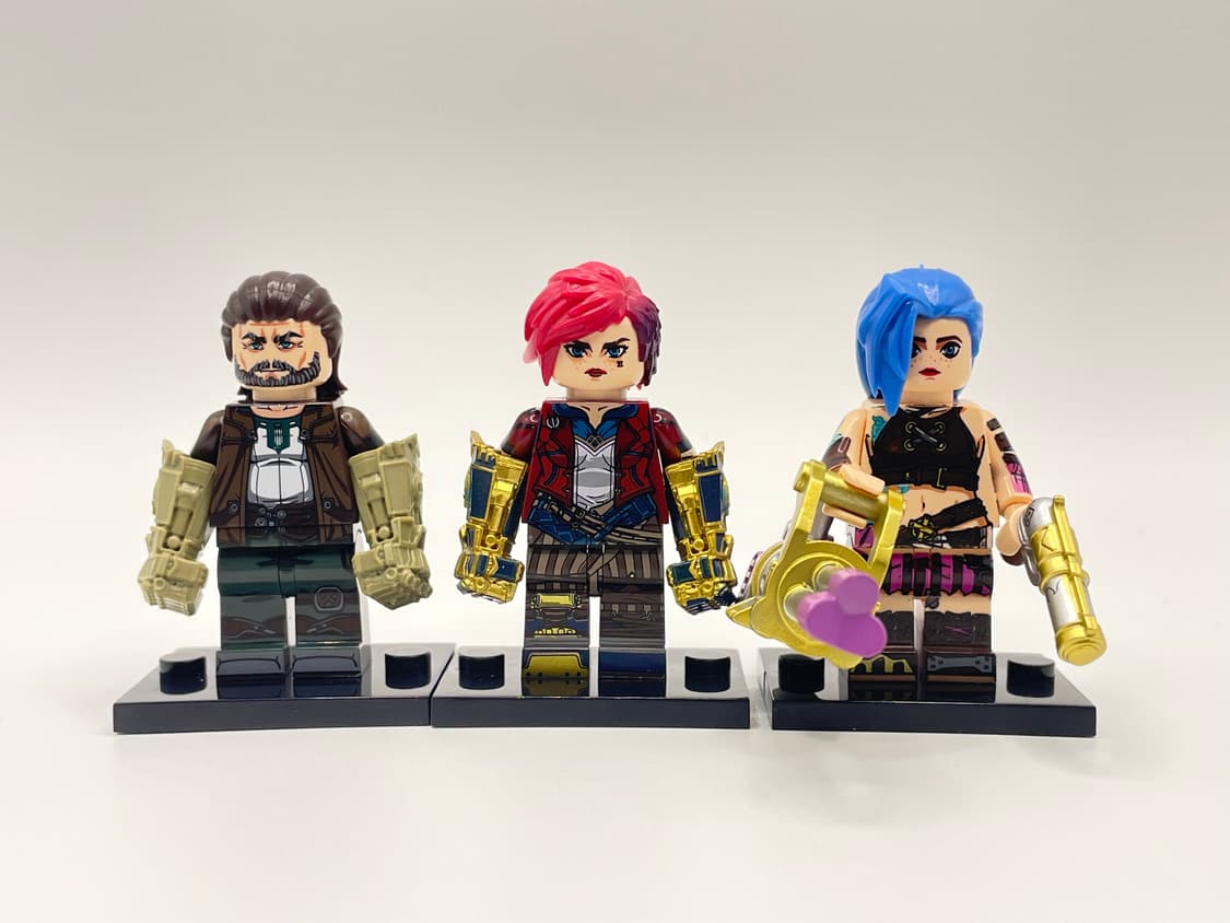 아케인 LOL 롤 피규어 3종 상품이미지1