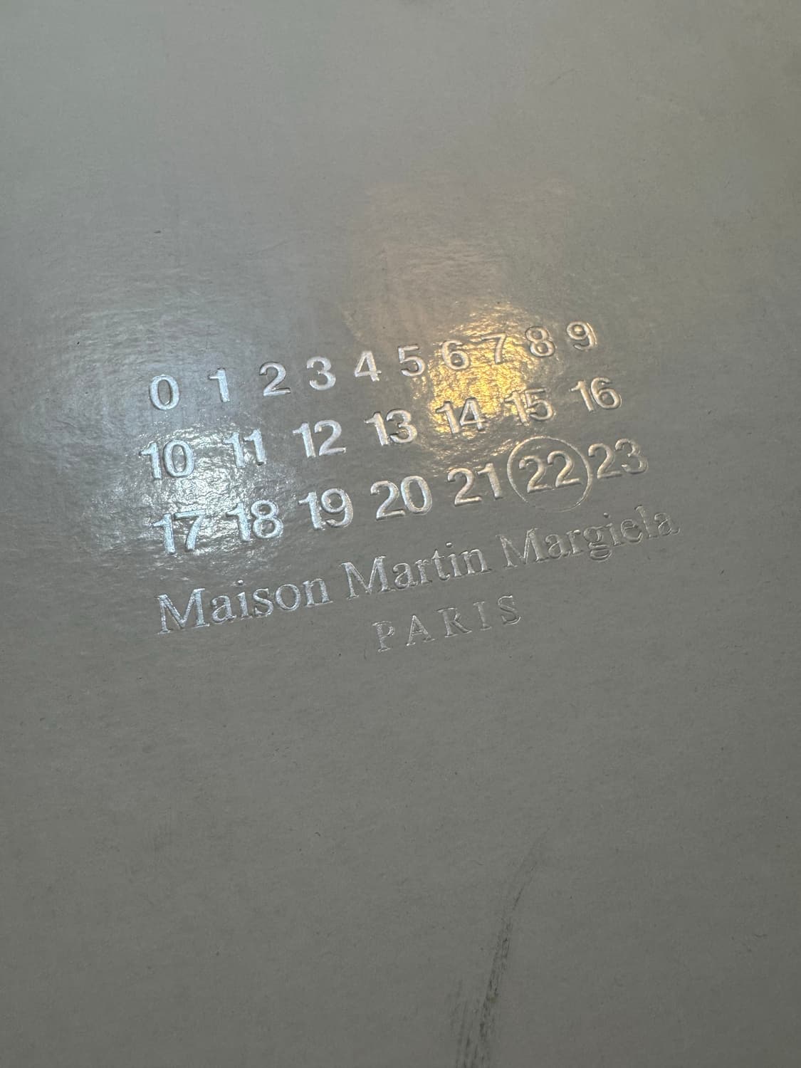 Maison Martin Margiela 14ss 독일군 하이탑 상품이미지2