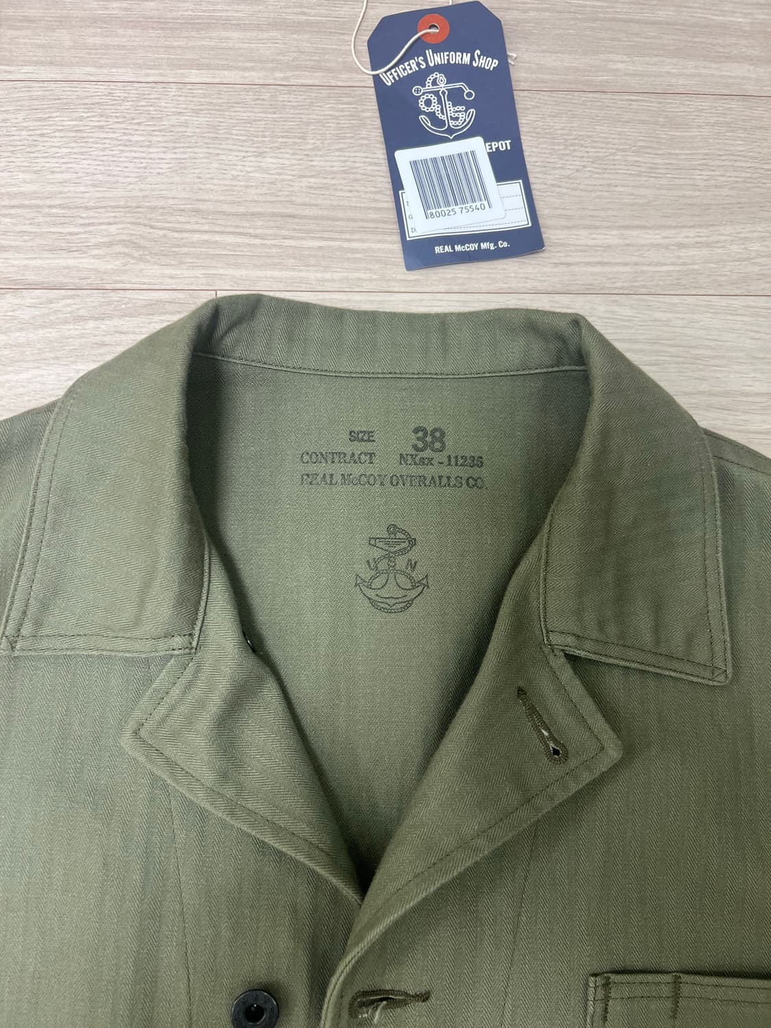 리얼맥코이 N-3 유틸리티 HBT 자켓 (38) 상품이미지5