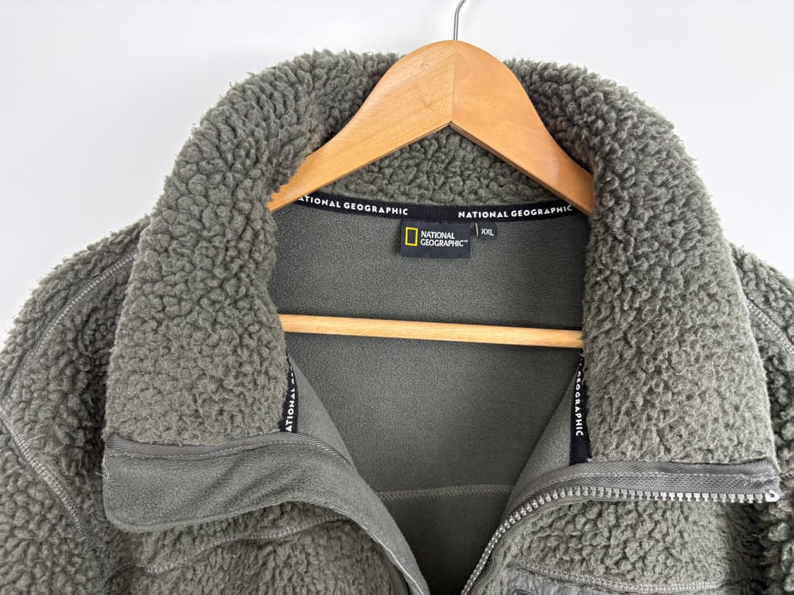 내셔널지오그래픽 뽀글이 플리스 자켓 (기모) 상품이미지3