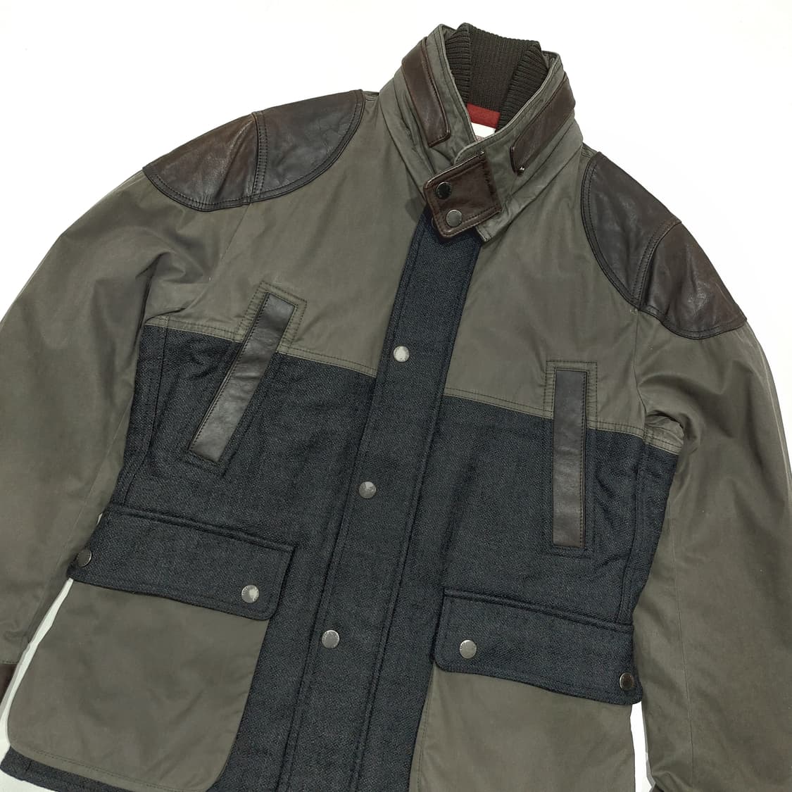 헨리코튼 패딩 야상 울 가죽 믹스 (100-105) 상품이미지3