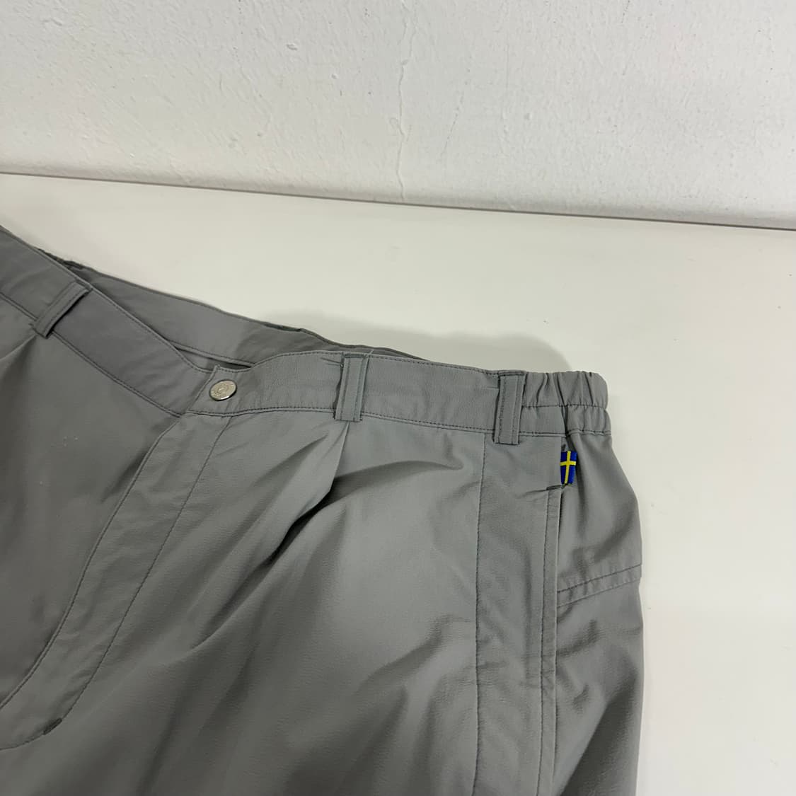 XL 34 피엘라벤 그레이 레귤러핏 파라슈트 밴딩 나일론팬츠 상품이미지6