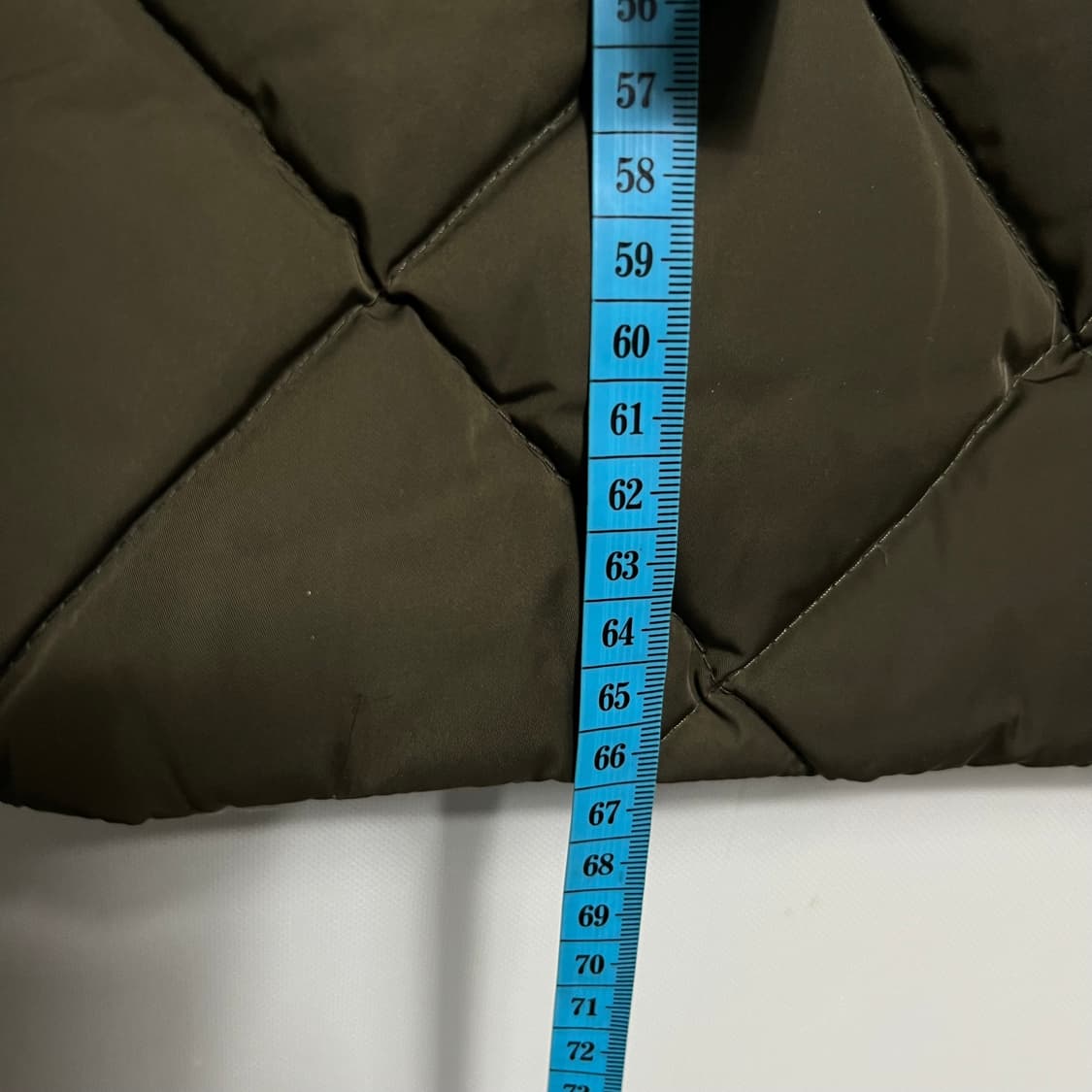 마시모두띠 후드 패딩 카키 S 상품이미지5