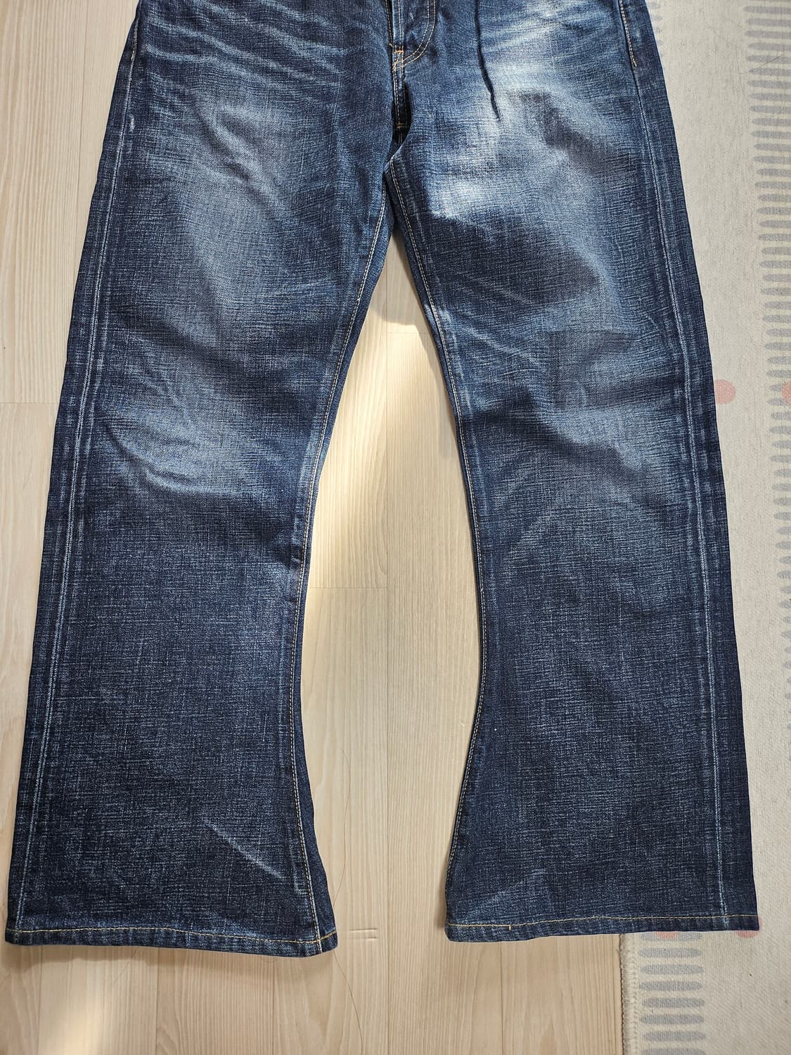 리바이스 707 셀비지 플레어 데님팬츠 상품이미지4