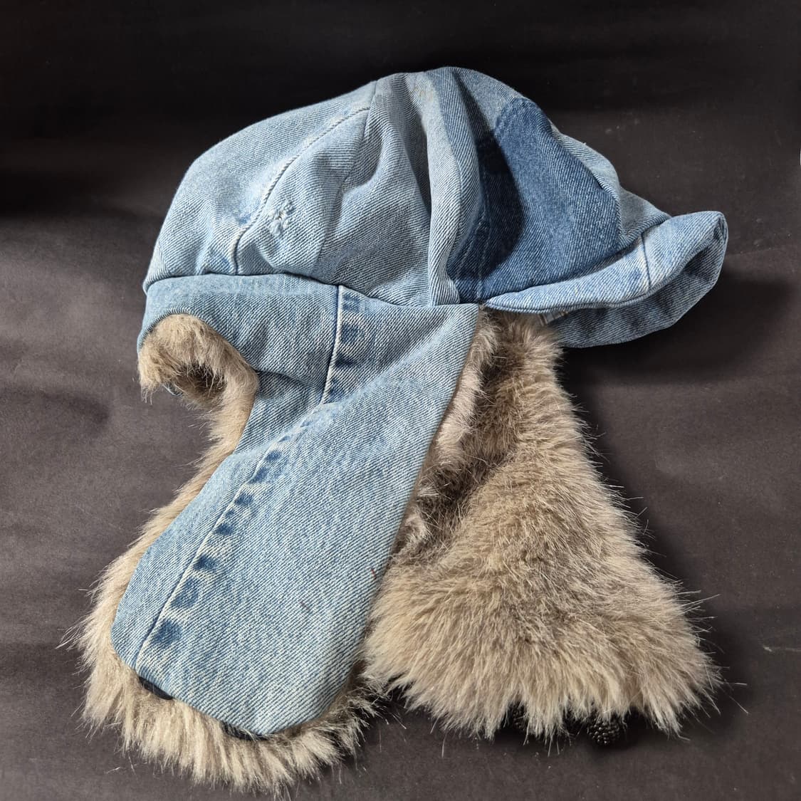 캐피탈 데님 트루퍼 햇 상품이미지2