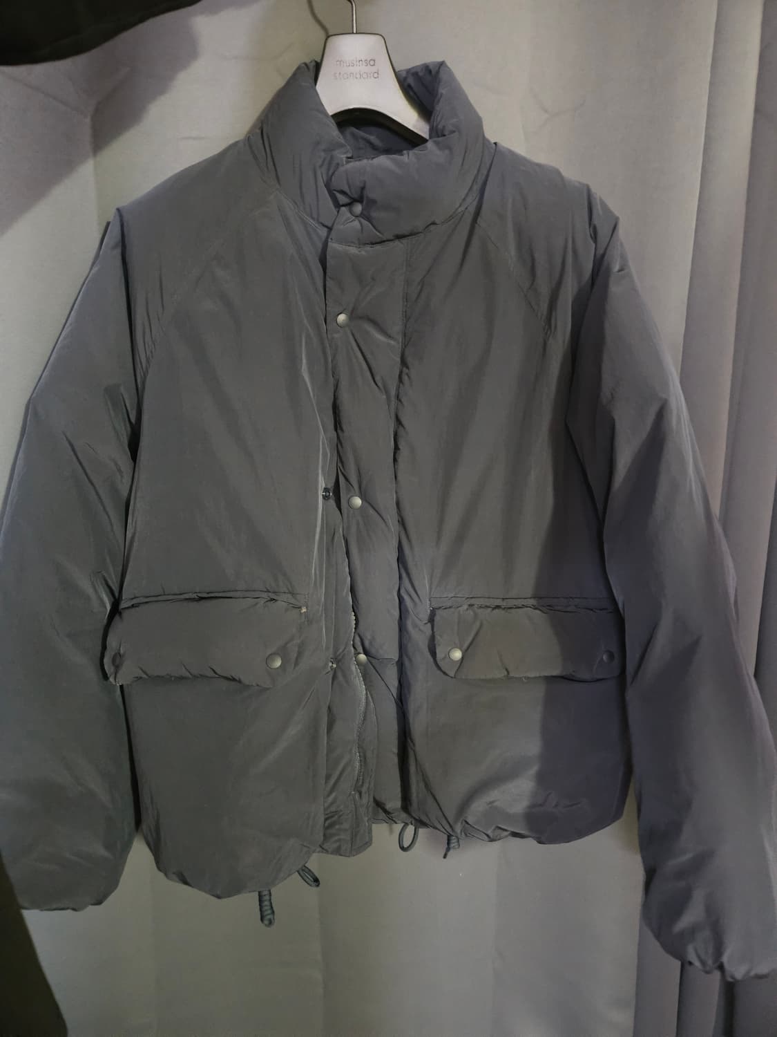 토마스모어 시티 숏 다운 -네이비 상품이미지1