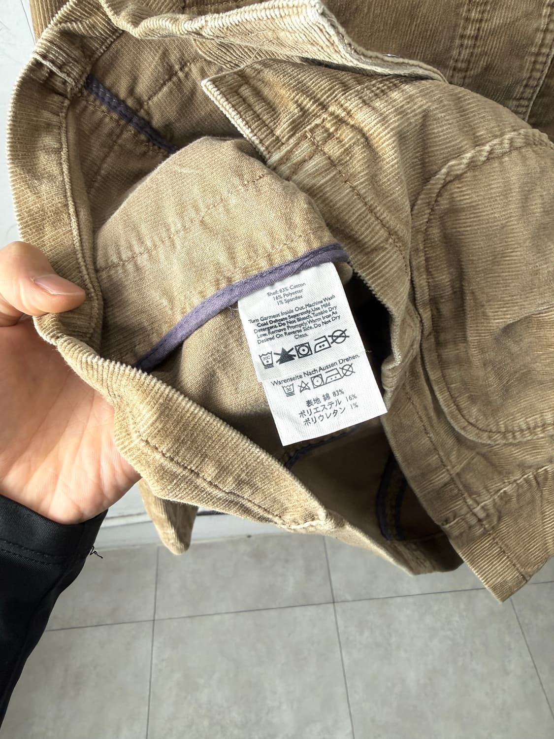 에디바우어 코듀로이 자켓 상품이미지3