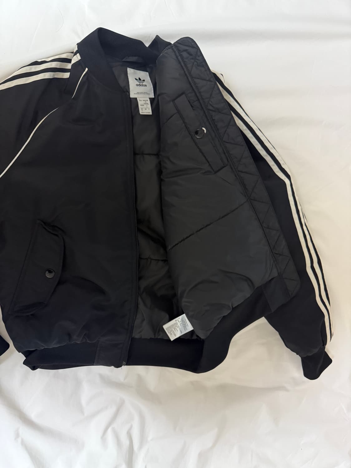 아디다스 퀼티드 봄버 자켓 (M) 상품이미지3