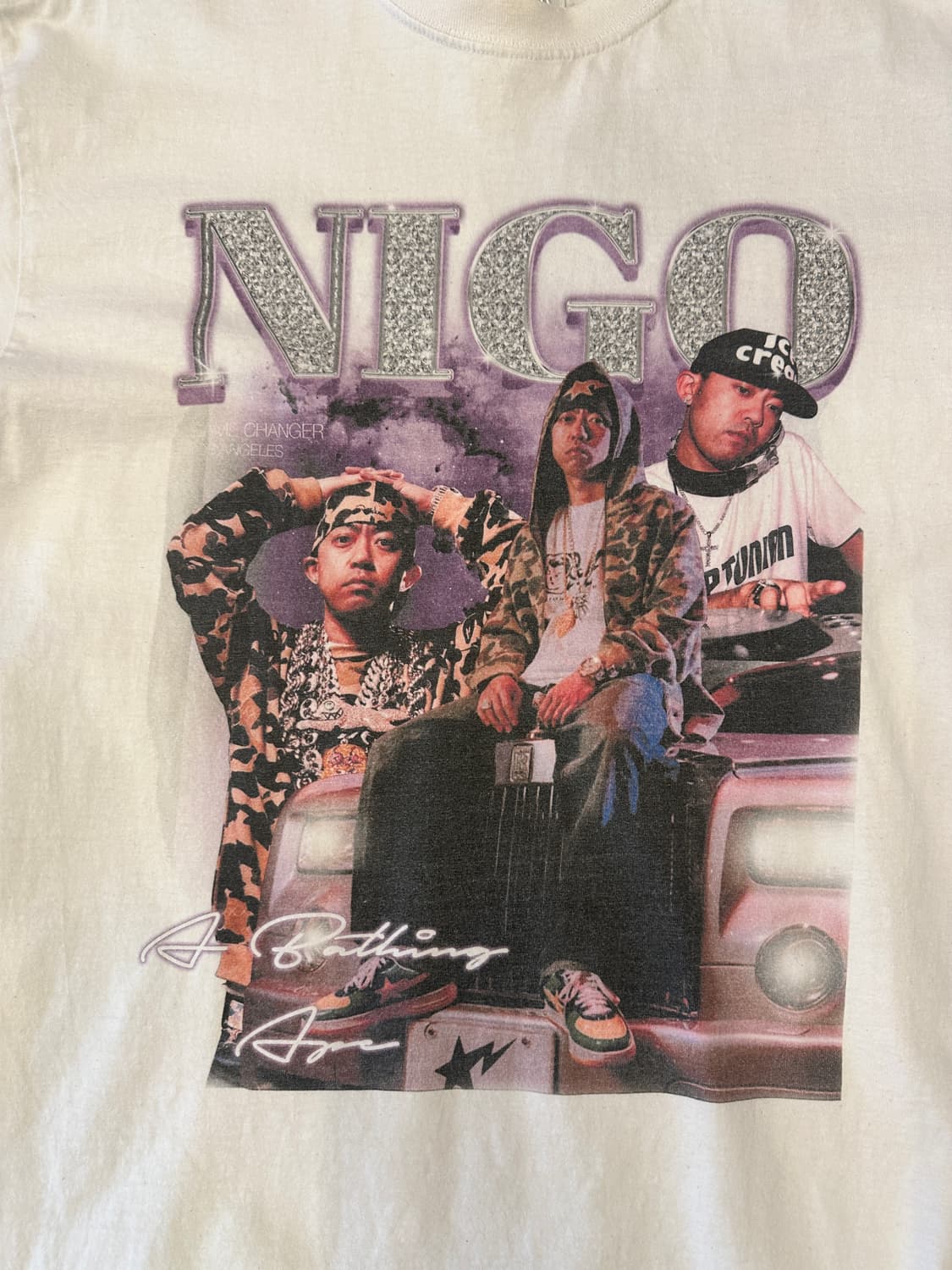NIGO Printing T shirts 반팔 티셔츠 XL 상품이미지3