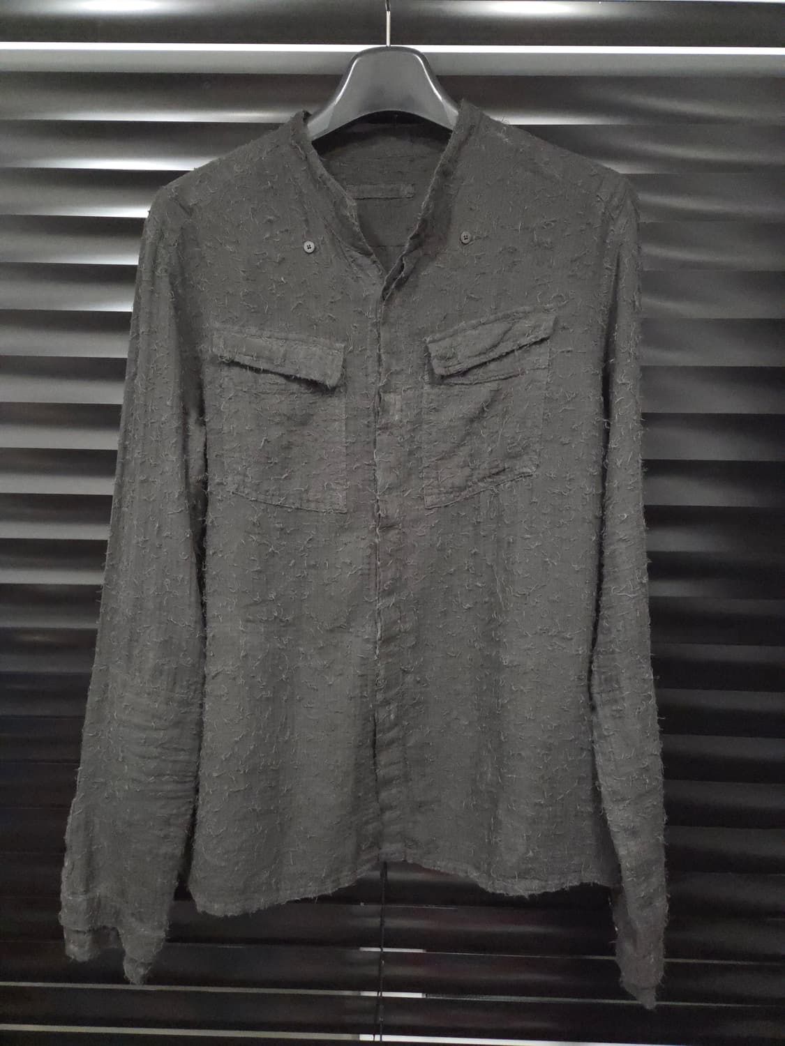 Double Sleeve Field Shirt Endo Grey/ink 상품이미지4