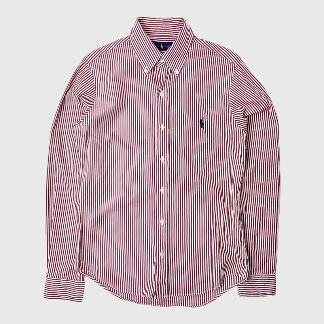 [XS/정품] 폴로랄프로렌 여성 레드 스트라이프 셔츠 상품이미지1