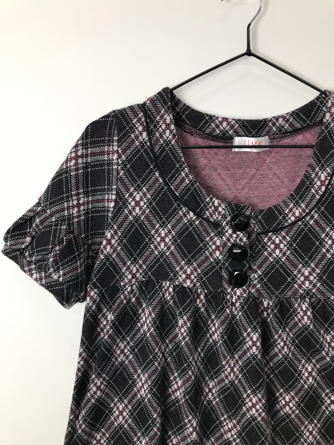 Michel Klein Check Mini Dress Top  상품이미지6