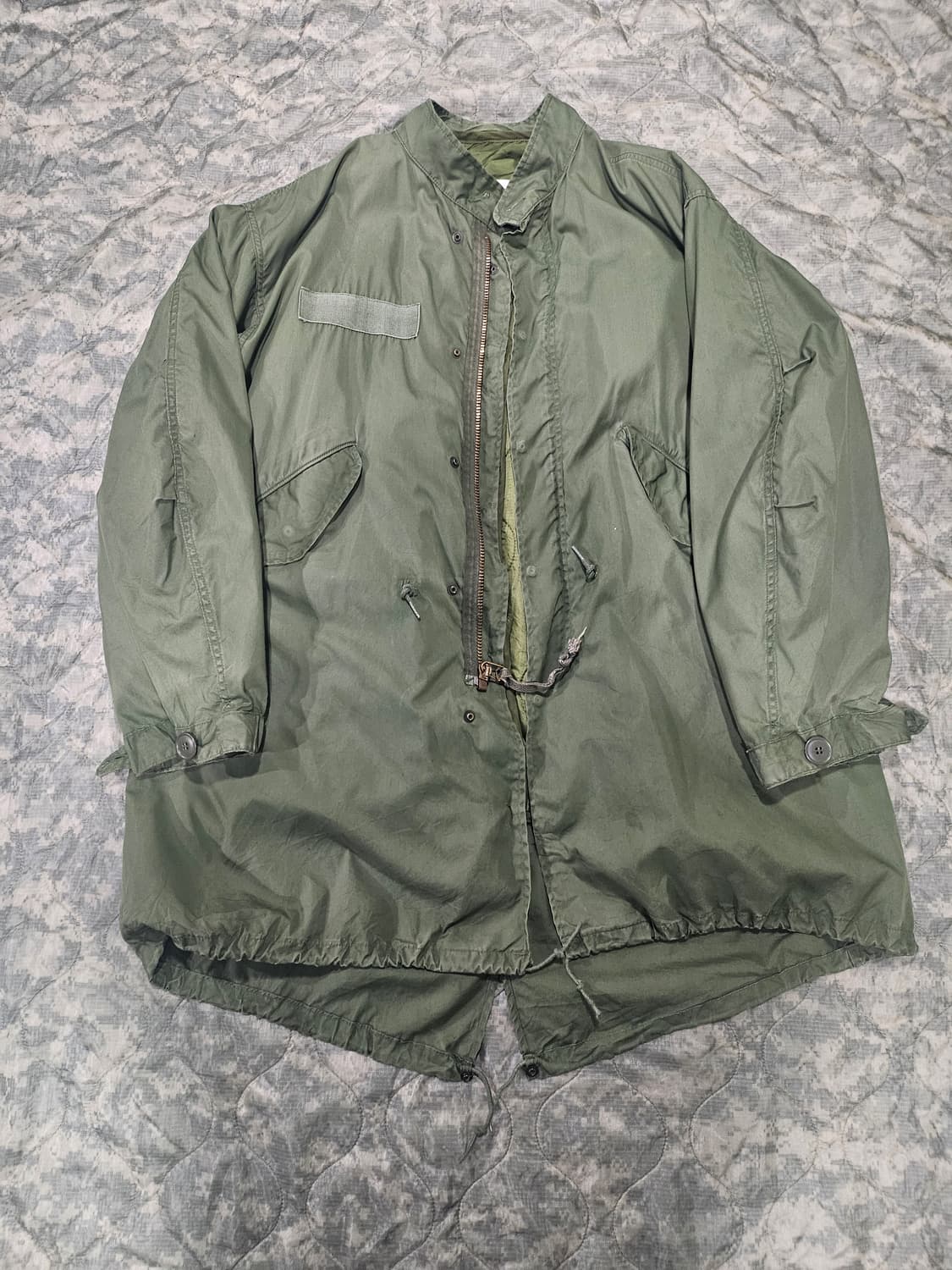 80s 미군오리지날 피쉬테일 개파카 M 상품이미지1