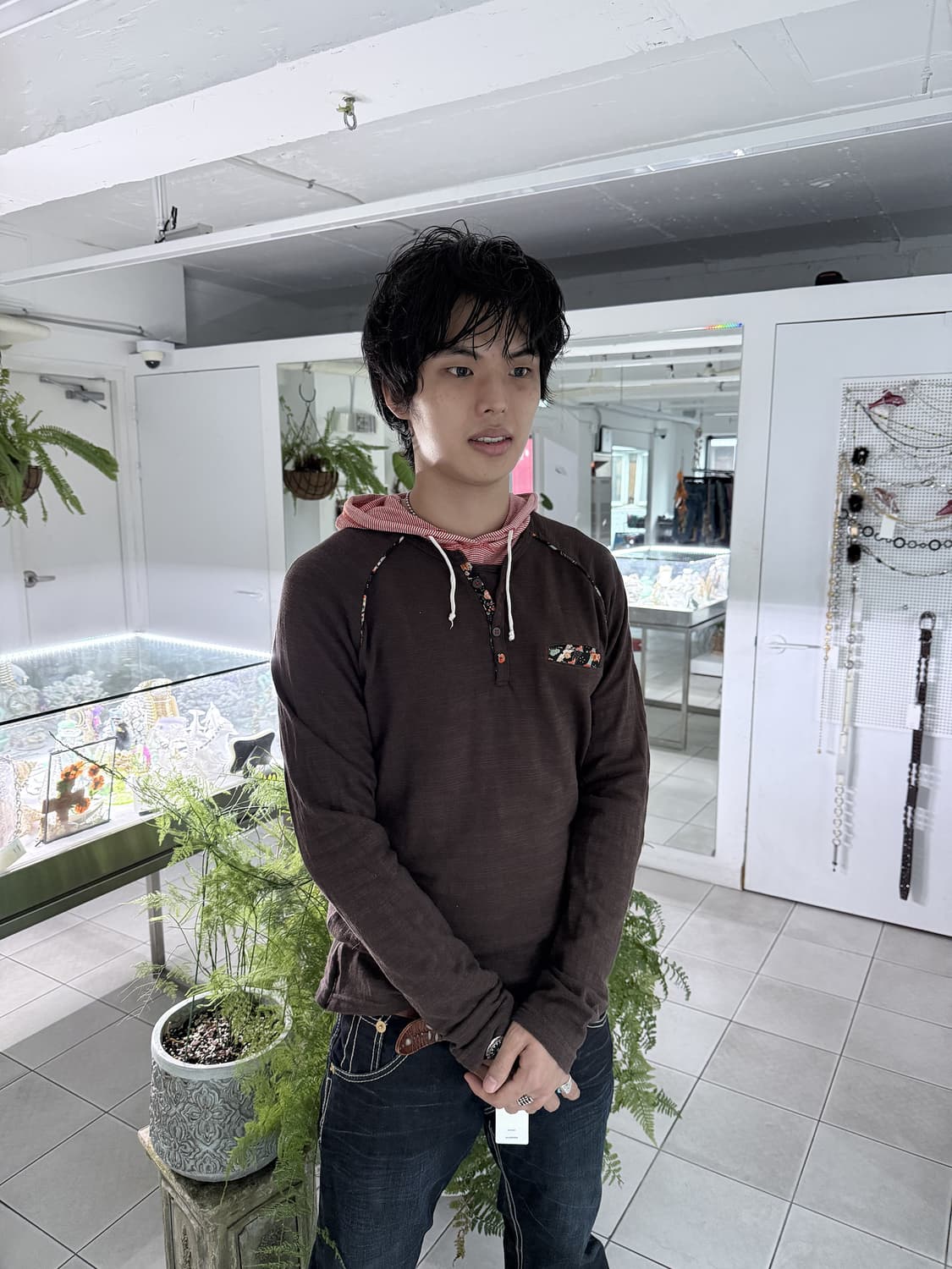 irezumi henley neck top 상품이미지1