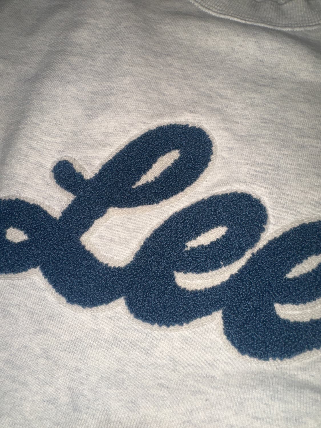 Lee 오트밀 자수 맨투맨 상품이미지3