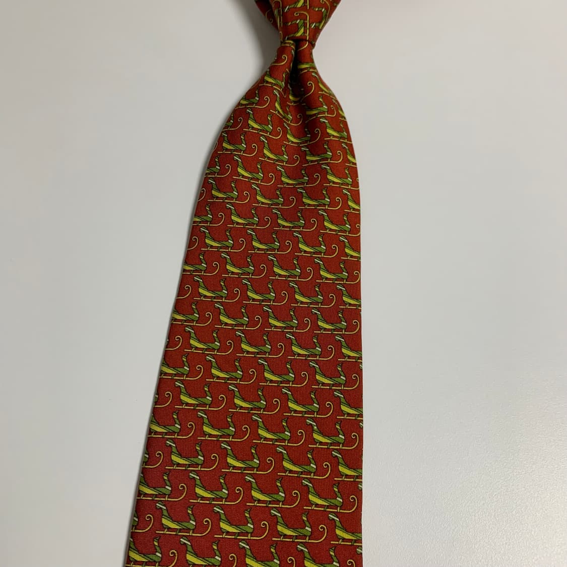 살바토레 페레가모 이태리 100실크 클래식넥타이 명품 A+등급 상품이미지9