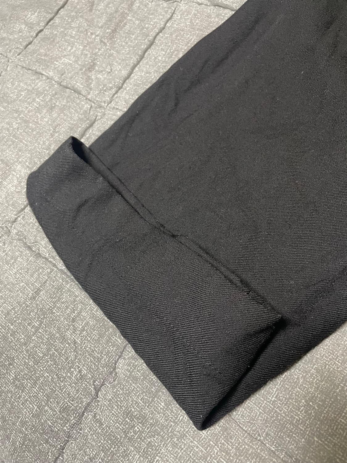 Mfpen Classic Trousers Black Woll twill 상품이미지3